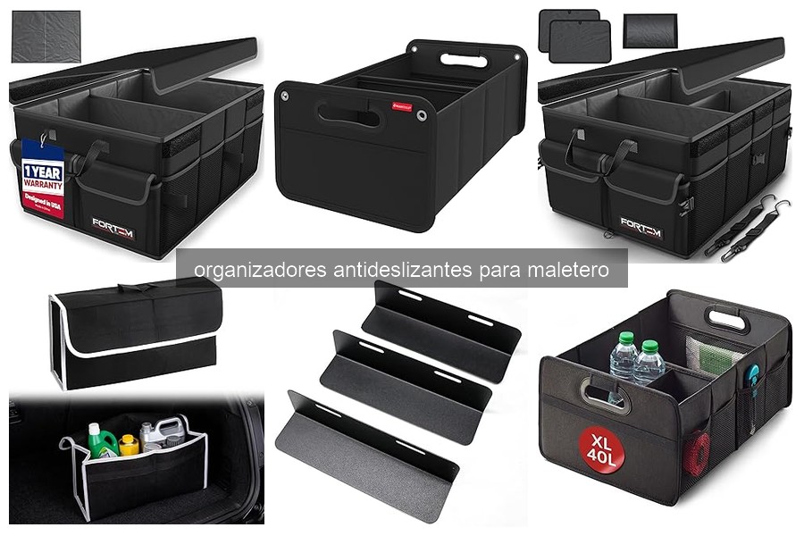 Beneficios de los Organizadores Antideslizantes para Maletero