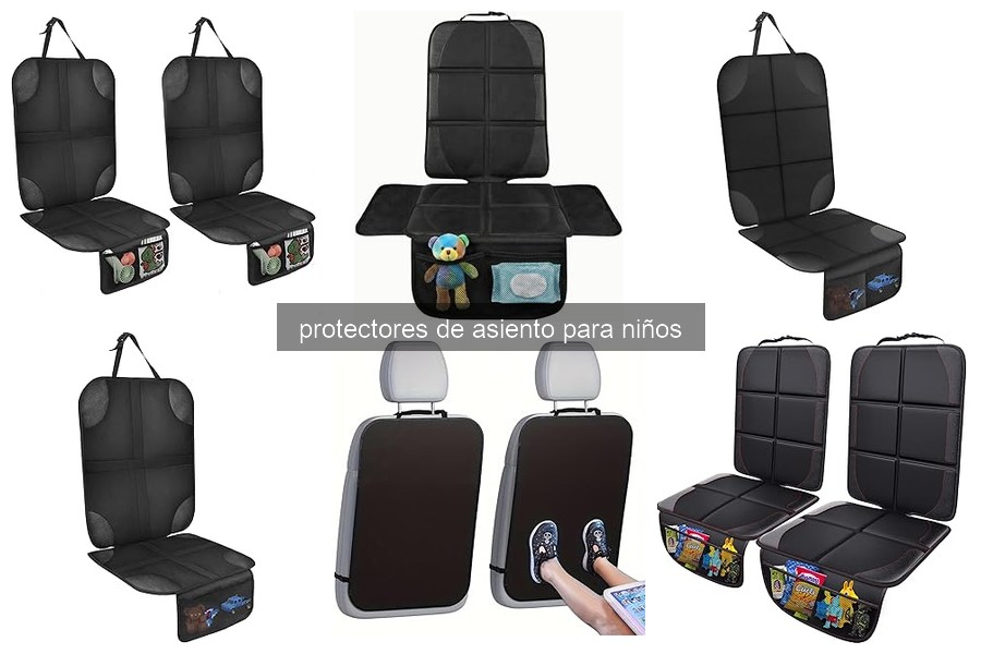 Beneficios de usar protectores de asiento para niños