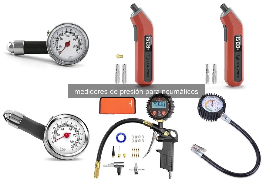Cómo calibrar y usar medidores de presión de neumáticos