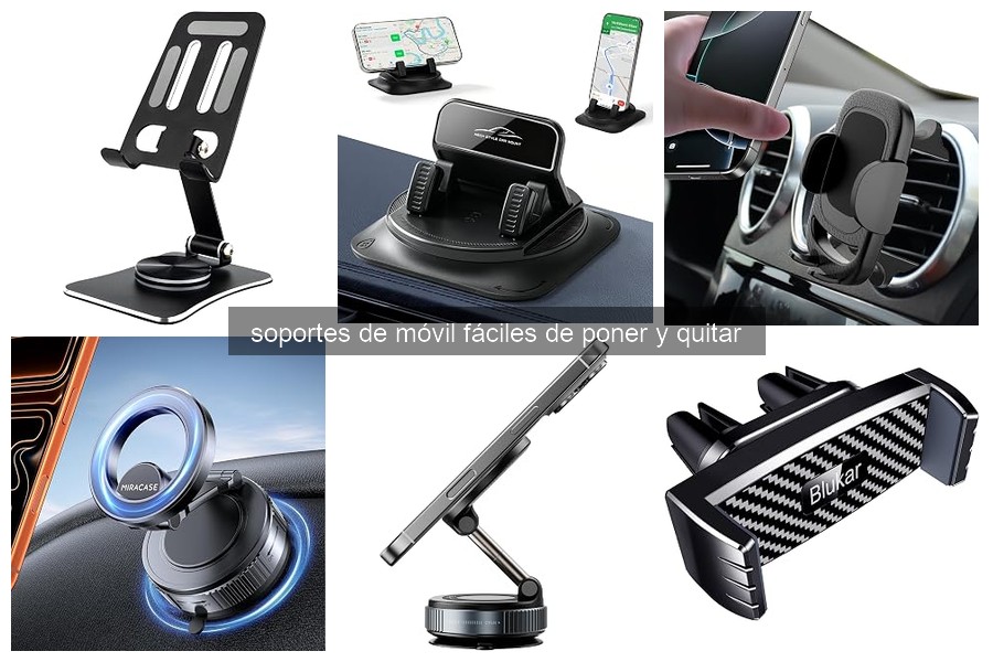 Cómo elegir el soporte de móvil ideal para tu coche