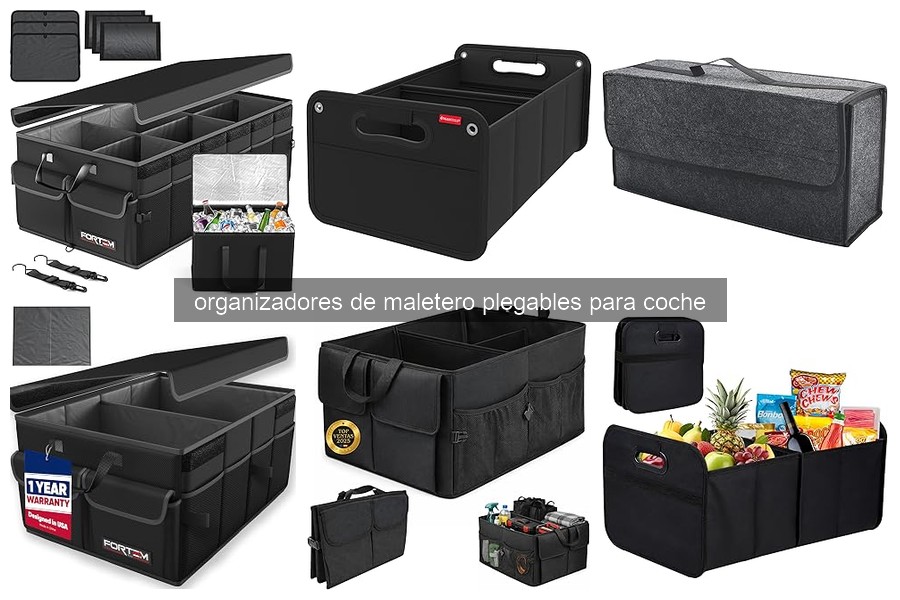 Cómo elegir un organizador de maletero plegable para coche