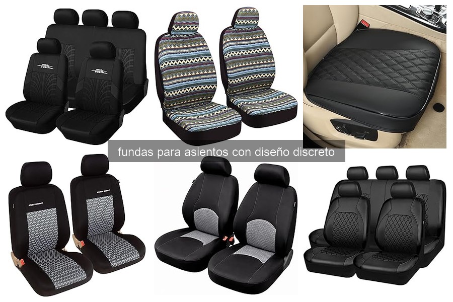 Cómo instalar fundas para asientos de diseño discreto