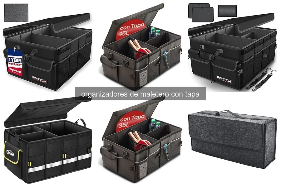 Cómo instalar y mantener un organizador de maletero con tapa