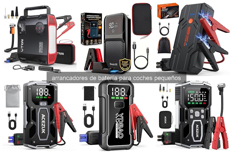 Cómo usar un arrancador de batería en coches pequeños