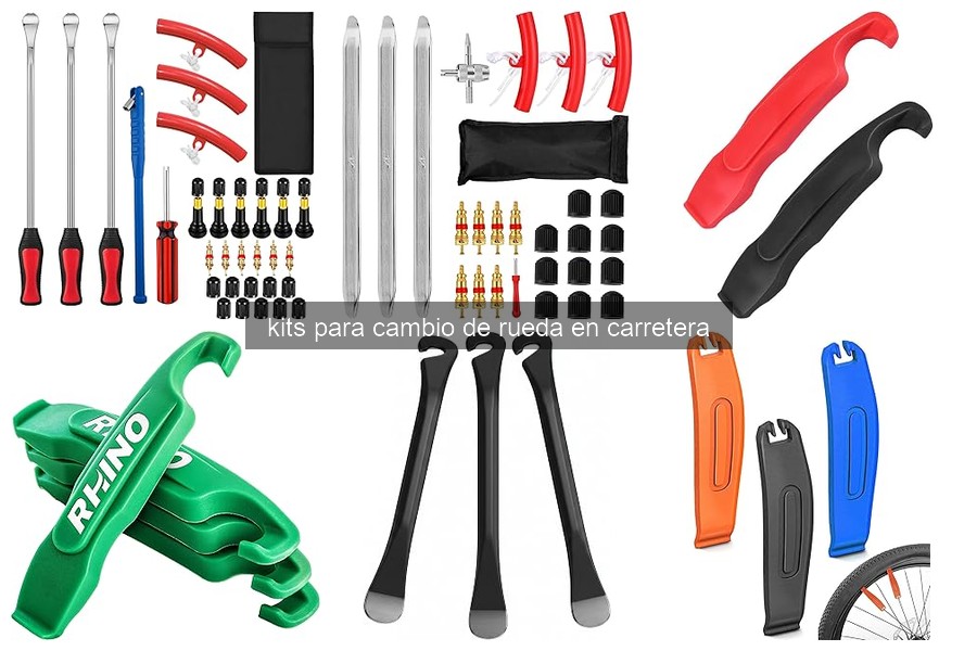 Cómo usar un kit para cambio de rueda en carretera