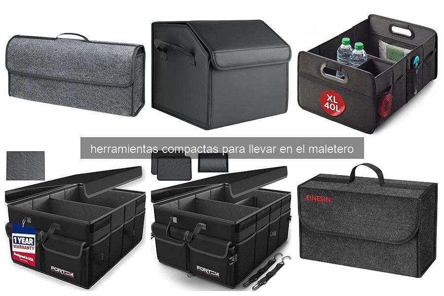 Cómo Usar y Mantener Herramientas Compactas en el Maletero