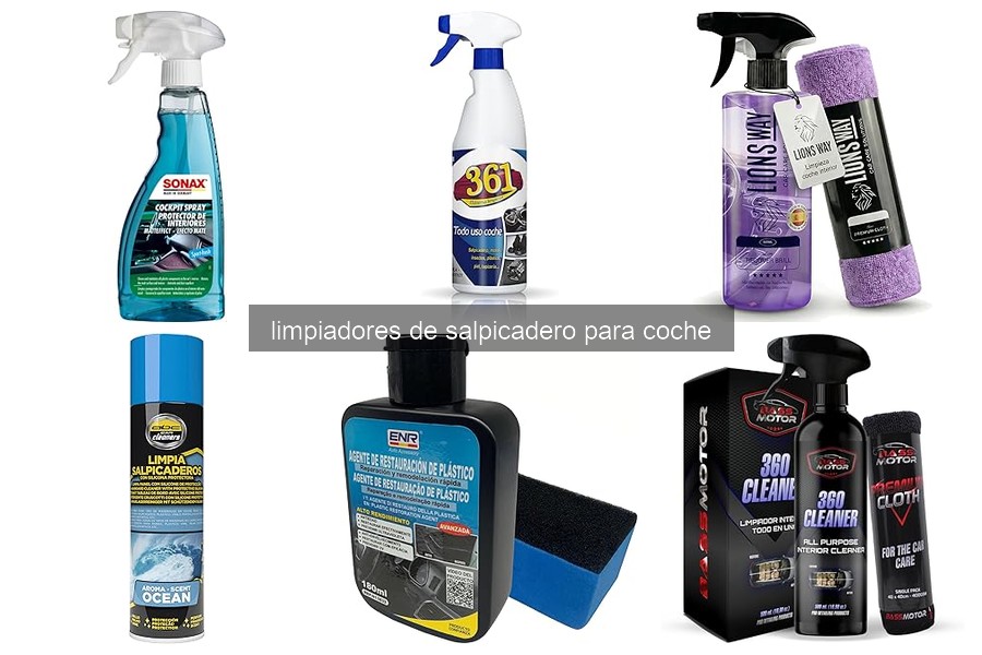 Cómo utilizar un limpiador de salpicadero de forma eficaz