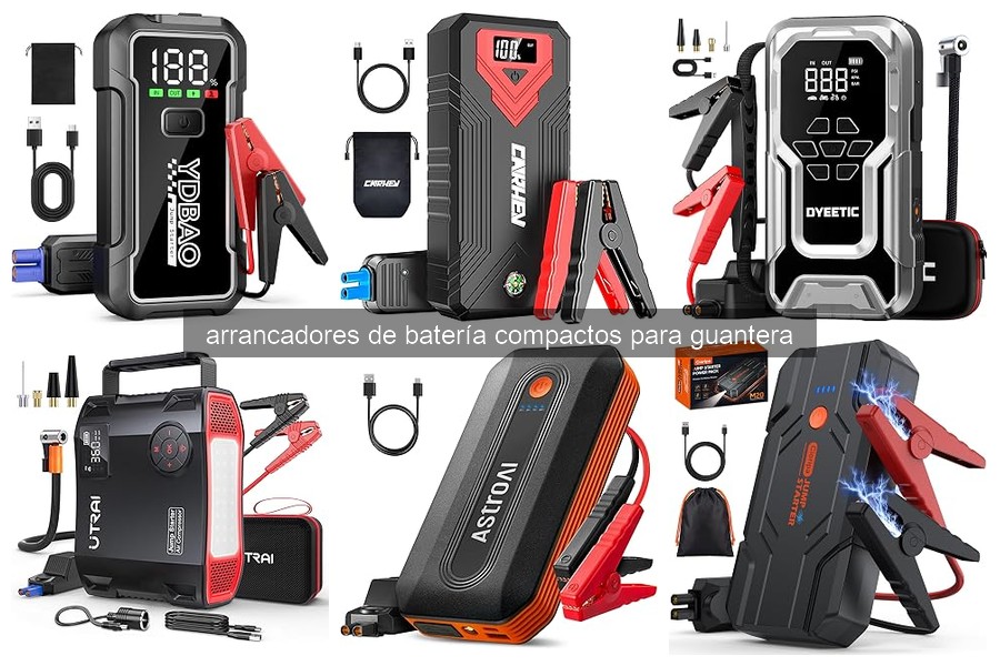 Comparativa de Arrancadores de Batería Compactos para Guantera