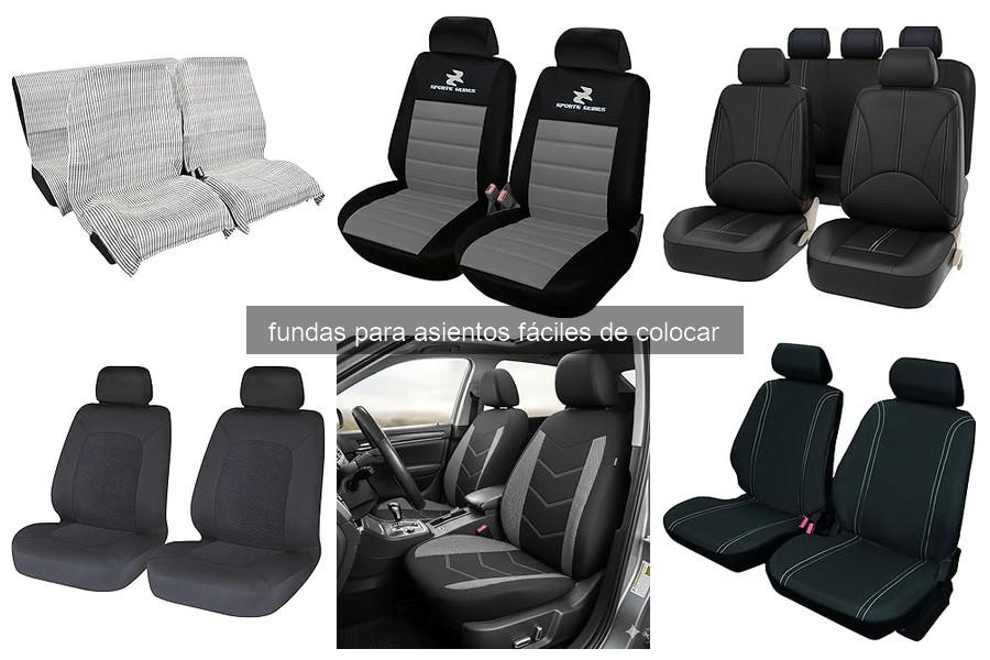 Comparativa de Fundas para Asientos Fáciles de Colocar