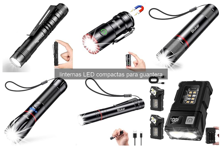 Comparativa de las Mejores Linternas LED Compactas para Guantera 2023