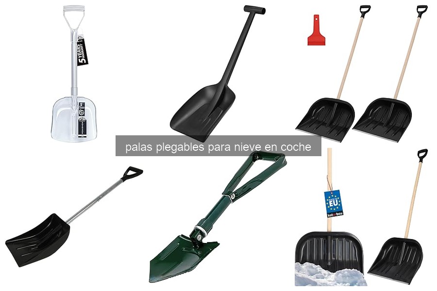 Comparativa de las Mejores Palas Plegables para Nieve 2026
