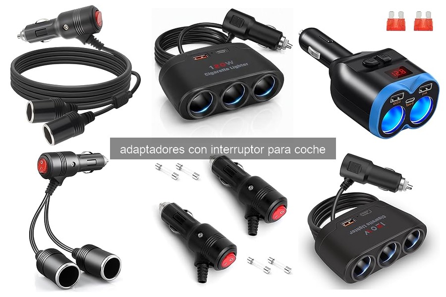 Comparativa de los Mejores Adaptadores con Interruptor para Coche