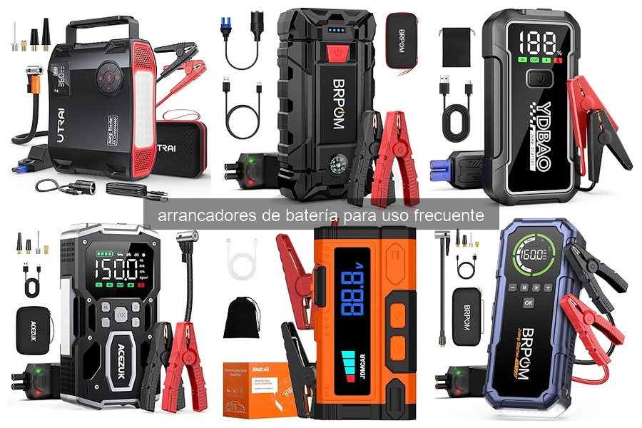 Comparativa de los mejores arrancadores de batería 2023