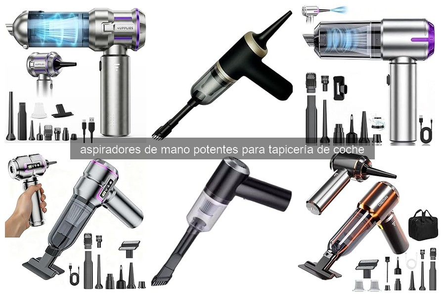 Comparativa de los Mejores Aspiradores de Mano para Coche 2023