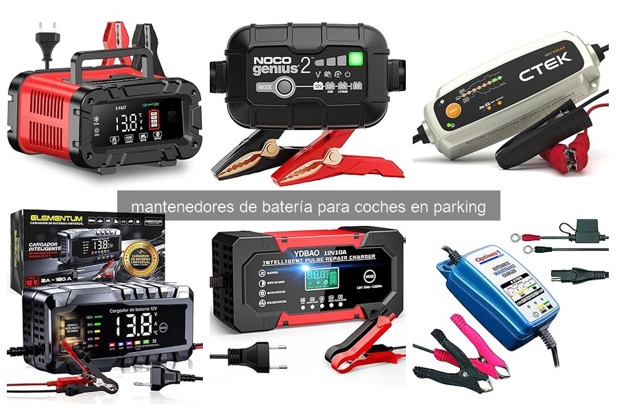 Comparativa de los mejores mantenedores de batería para coches