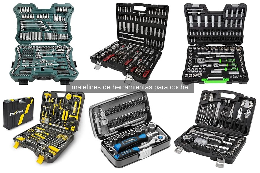 Comparativa de maletines de herramientas para coche 2026
