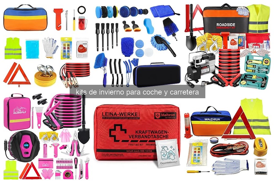 Elementos esenciales de un kit de invierno para coche