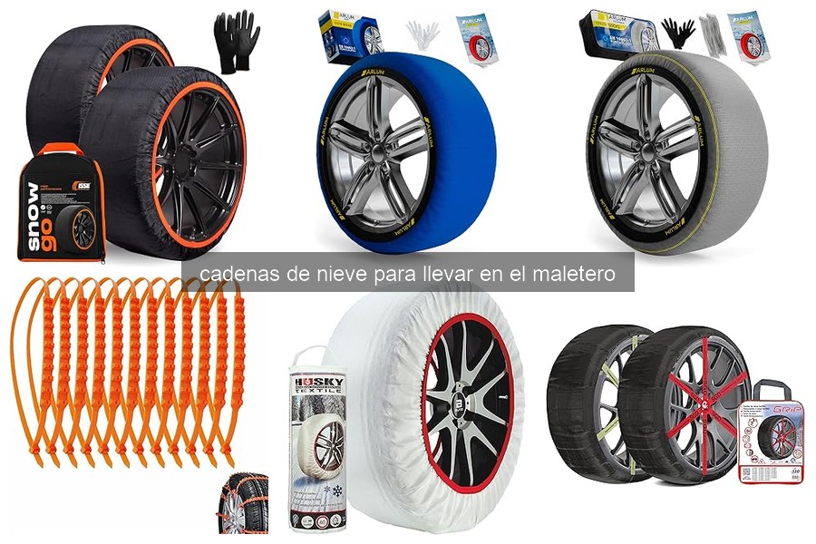 Errores comunes al instalar cadenas de nieve en tu coche