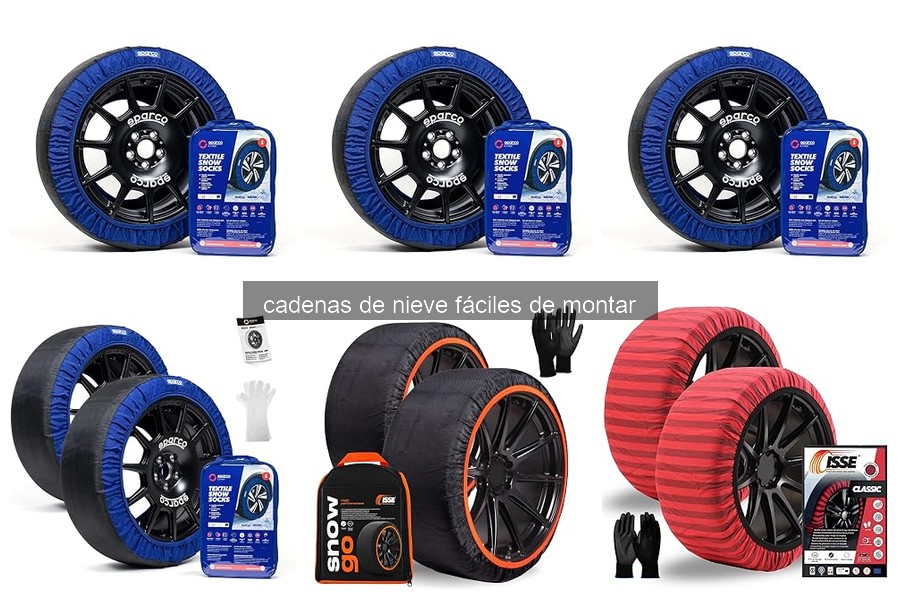 Errores Comunes al Instalar Cadenas de Nieve Fáciles de Montar