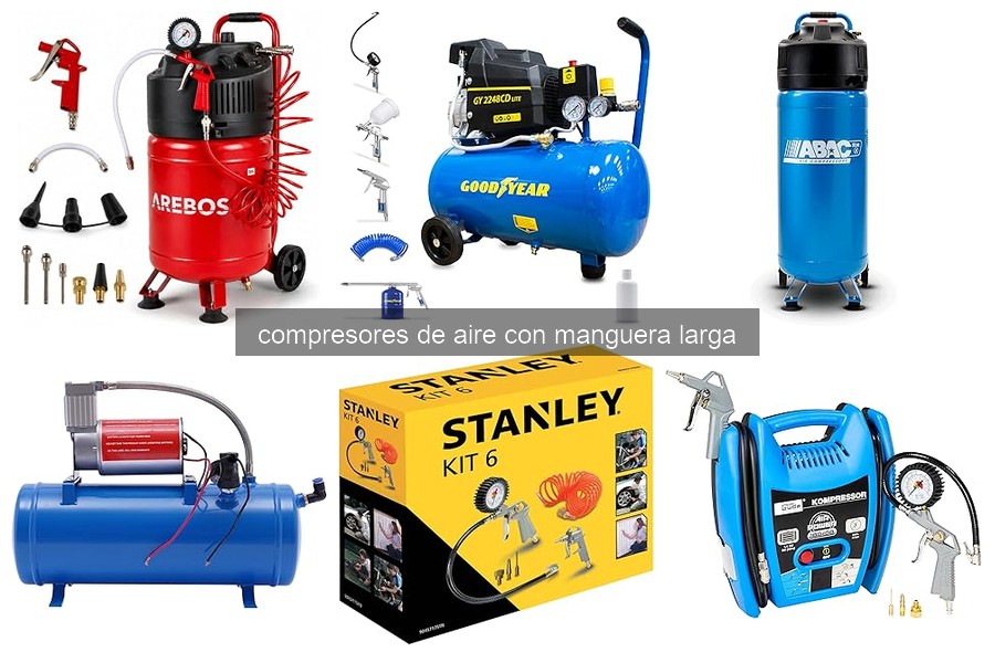 Errores comunes al usar compresores de aire con manguera larga