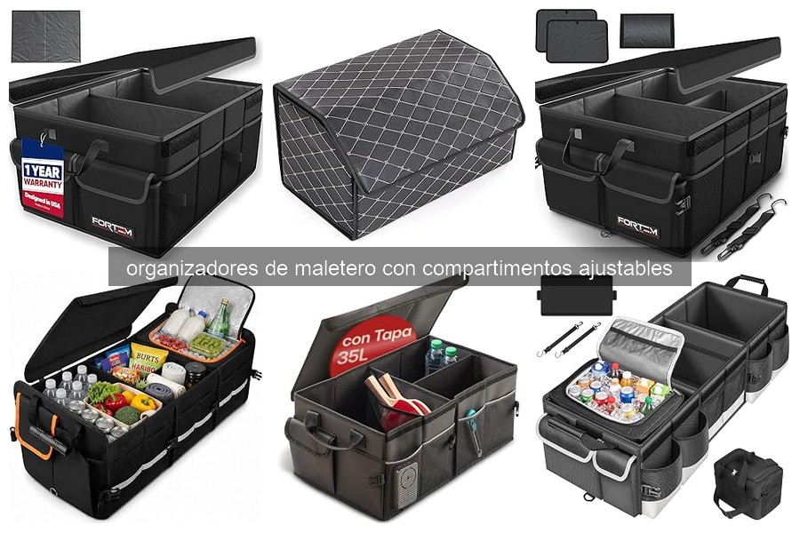 Errores comunes al usar organizadores de maletero ajustables