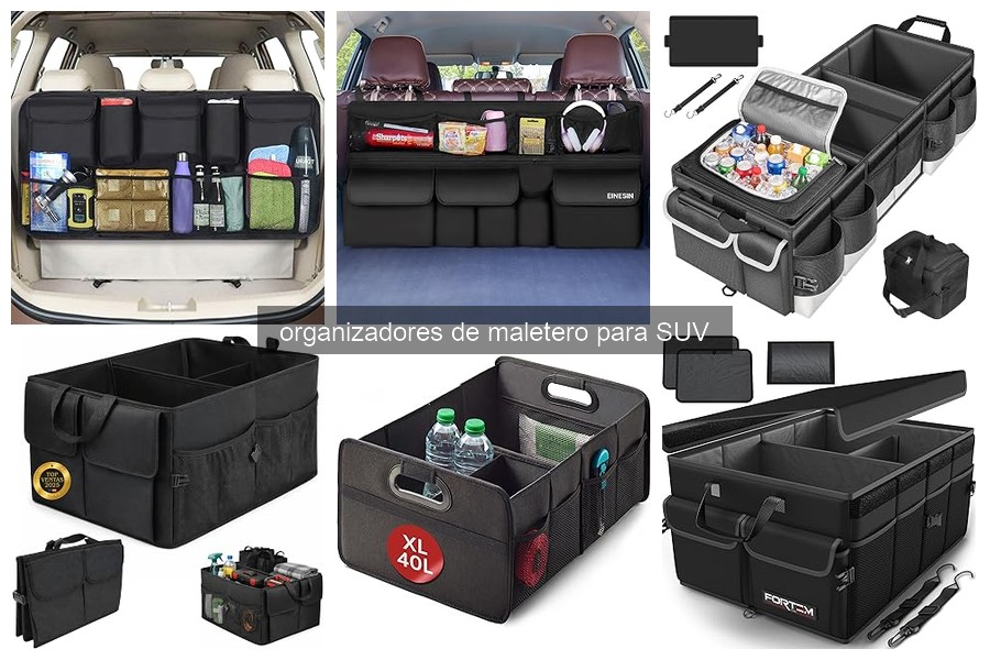 Errores comunes al usar organizadores de maletero para SUV