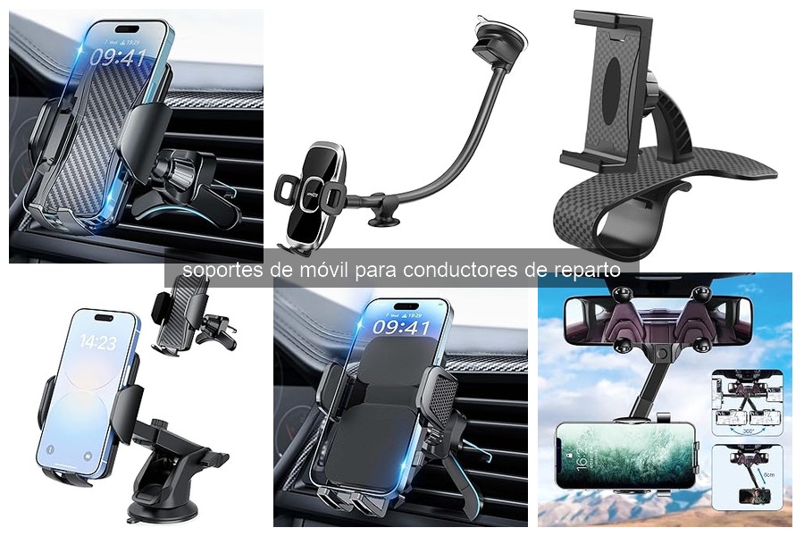 Errores comunes al usar soportes de móvil para conductores