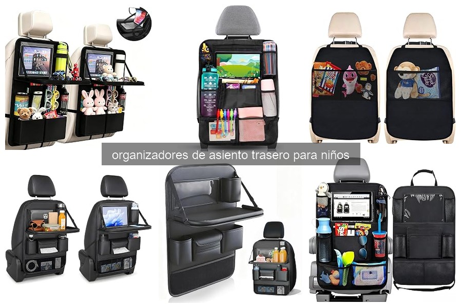Guía de compra de organizadores de asiento trasero para niños