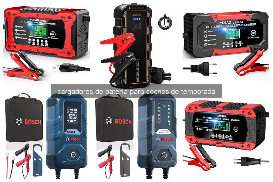 Guía para elegir el mejor cargador de batería para coches