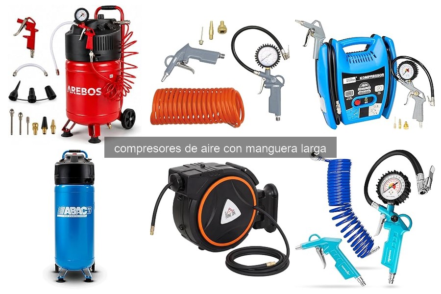 Guía para elegir el mejor compresor de aire con manguera larga