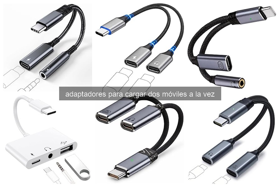 Mejores adaptadores para cargar dos móviles a la vez