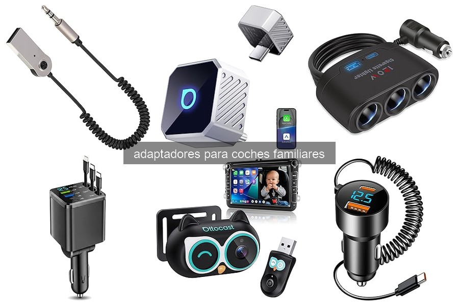 Mejores adaptadores para coches familiares en 2026