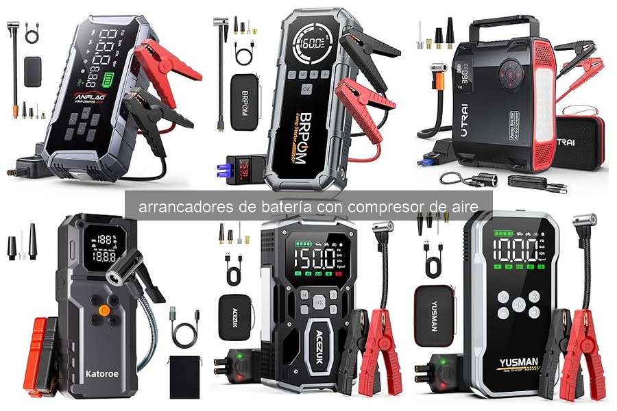 Mejores arrancadores de batería con compresor de aire 2026