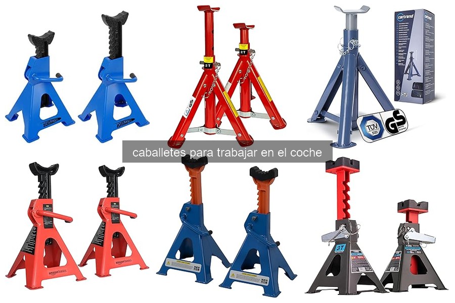Mejores caballetes para coche según capacidad de carga (2026)