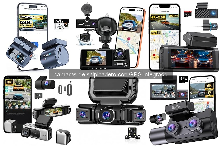 Mejores cámaras de salpicadero con GPS para tu coche en 2026