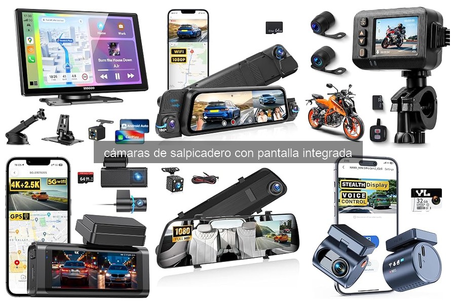 Mejores cámaras de salpicadero con pantalla para novatos 2026