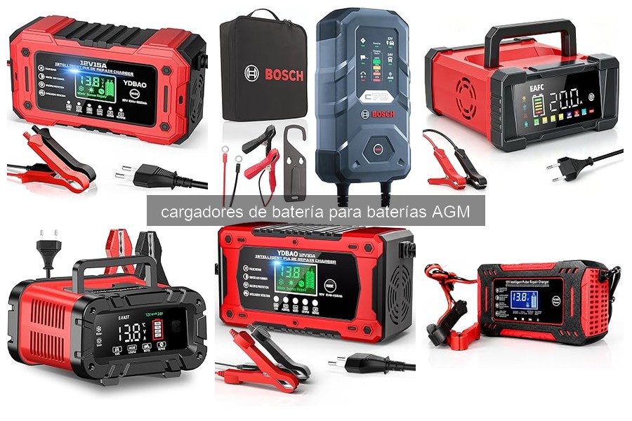 Mejores cargadores de batería AGM para vehículos eléctricos