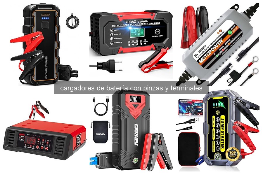 Mejores cargadores de batería con pinzas para autos 2026