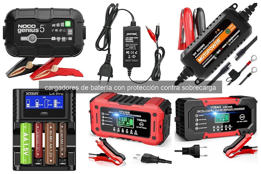 Mejores cargadores de batería con protección para coches 2026