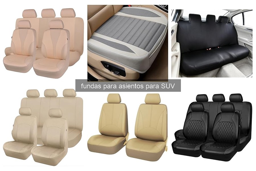 Mejores fundas para asientos de SUV según usuarios 2026