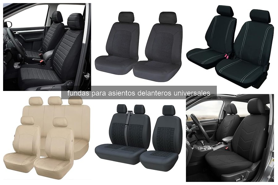 Mejores fundas para asientos delanteros universales 2026