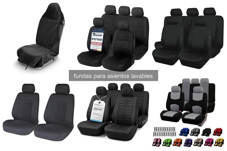 Mejores fundas para asientos lavables en 2026: comparativa