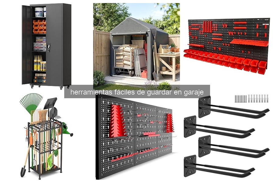 Mejores herramientas para almacenar en tu garaje fácilmente