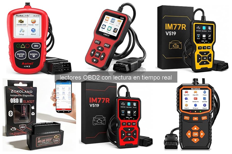 Mejores lectores OBD2 para diagnóstico en tiempo real