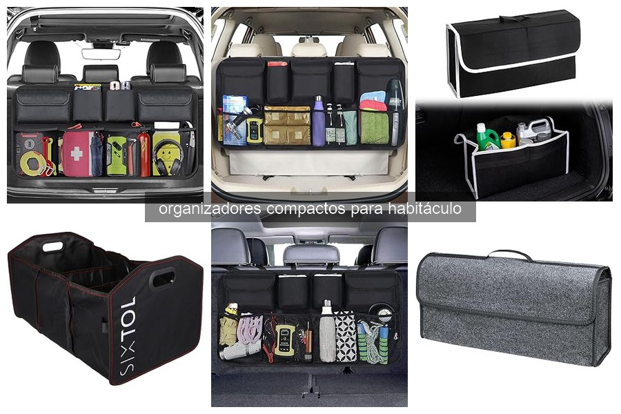 Mejores organizadores compactos para el habitáculo del coche