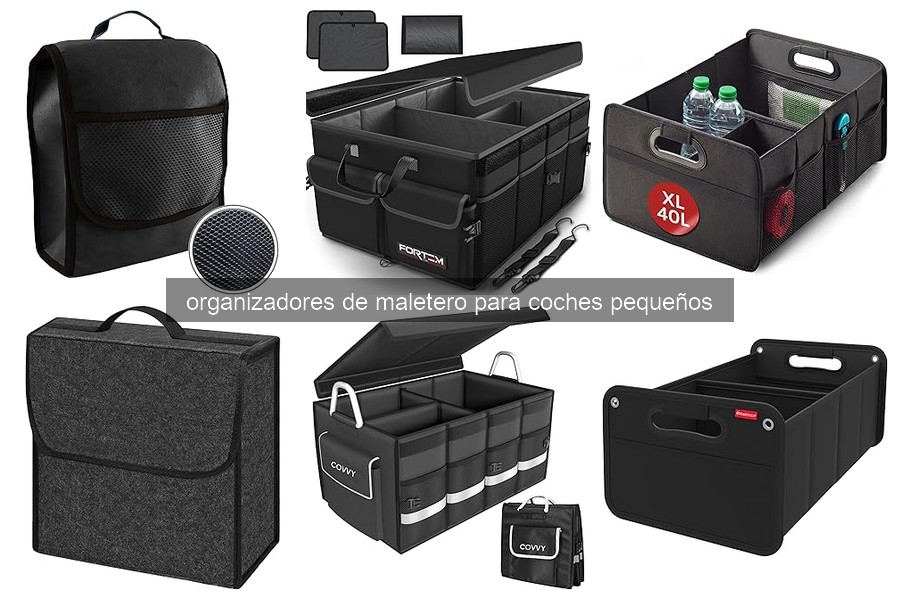 Mejores organizadores de maletero para coches pequeños 2023