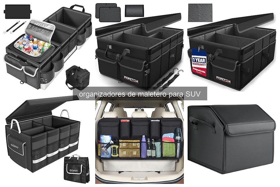 Mejores organizadores de maletero para SUV: comparativa 2026