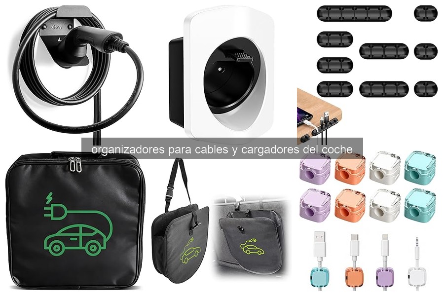 Mejores organizadores para cables y cargadores del coche 2026
