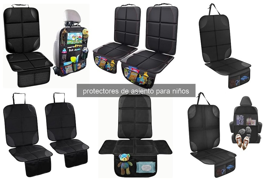 Mejores protectores de asiento para niños en 2026