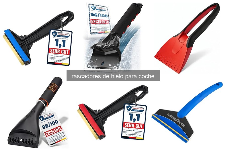 Mejores rascadores de hielo para coche en 2023